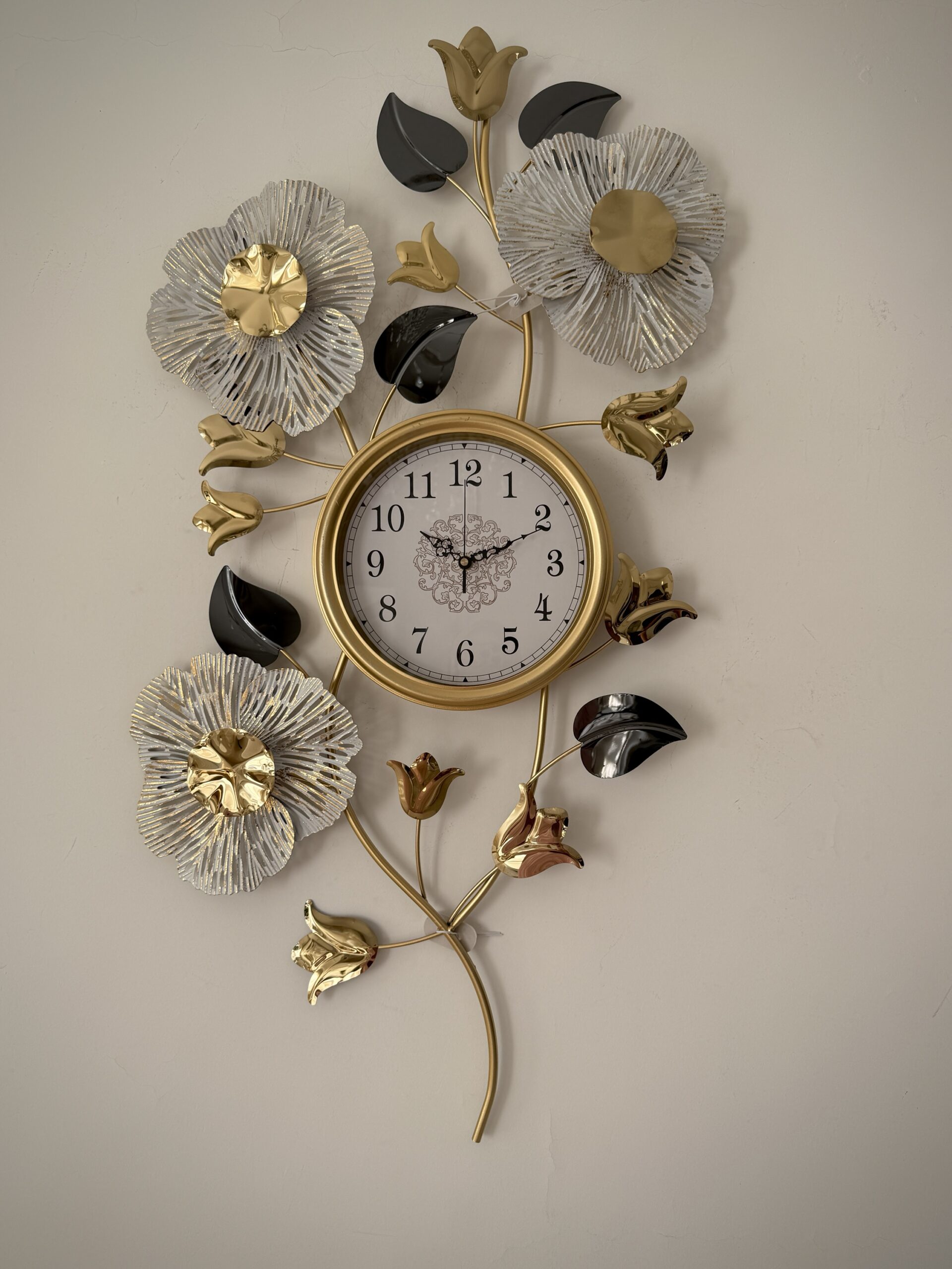 Steel clock